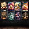 Classic Indian Buddhism Poster Retro Canvas Painting And Prints HD Pictures Wall Art For Living Room Home Decor Frameless Gifts