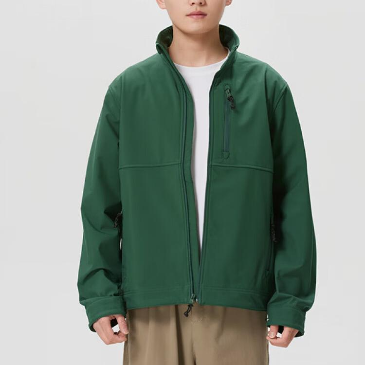 Timberland Мужская ветрозащитная спортивная походная куртка Soft Shell с флисовой подкладкой A6AU4-A6X