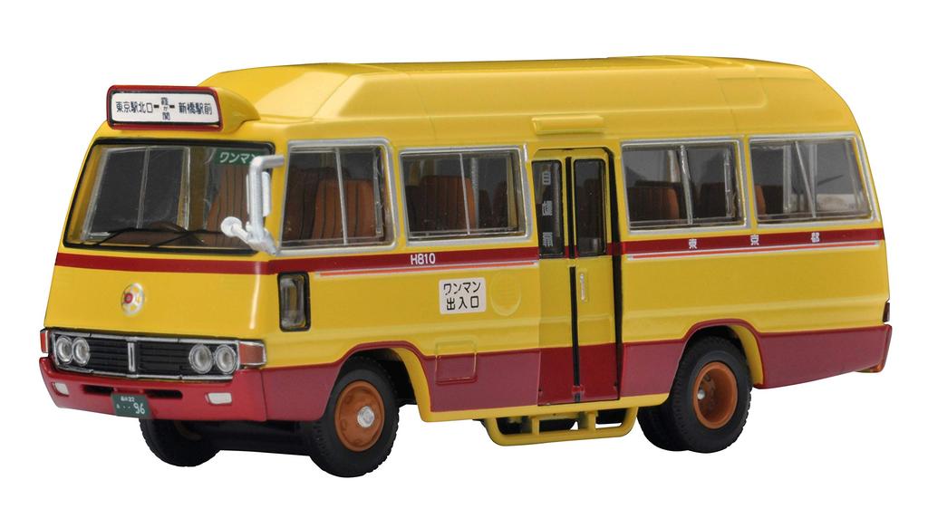 Tomica Limited Vintage Scale Toyota Coaster Toei Minibus 1/64 LV-184c (Finished Model)