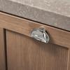 French-Style Silver Single hole Handle Modern Simple Drawer Cabinet Handle  Wardrobe Door