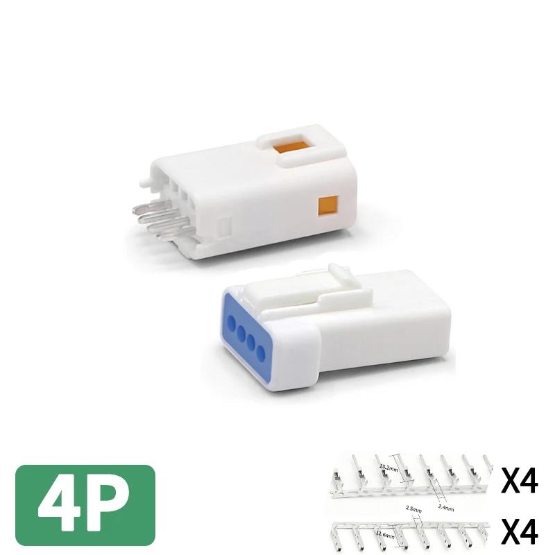 5/10/100 Sets LED Automotive Wiring Harness 04T-JWPF-VSLE JST 03R JST-02T 02R 06T 08T B04B Light Strip Motorcycle Connector