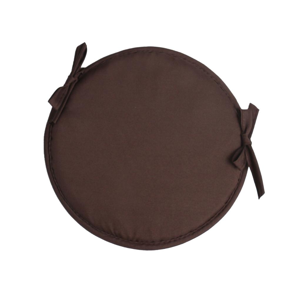 Цветная подушка для стула для использования в помещении/на открытом воздухе, круглая подушка, коврик для садовой террасы - диаметр 38 см, коврик для садовой мебели, круглый коврик для сидения в саду