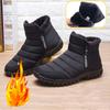 Winter Men's Casual Shoes Plush Warm Men's Snow Boots  New Stylish Waterproof Non-slip Male Boots