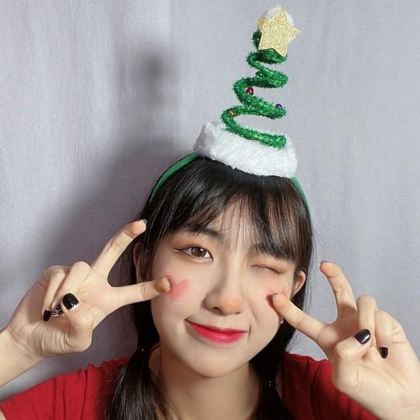 Рождественская повязка на голову Санта-Рудольф, товары для рождественской вечеринки, домашняя вечеринка, 6 предметов, набор B