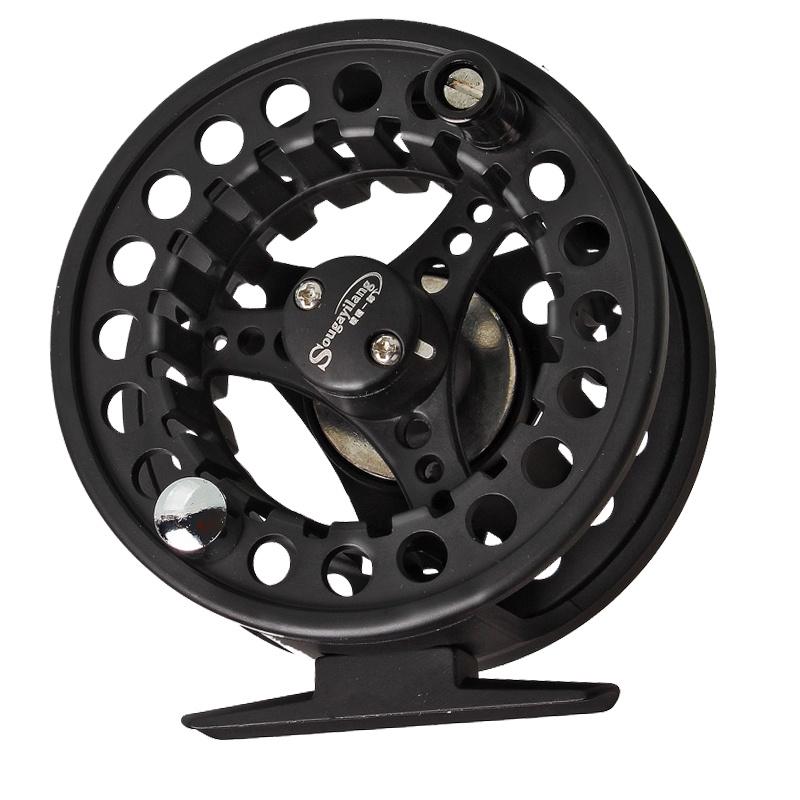 Металлическая катушка для ловли нахлыстом для речной рыбалки, сменная сменная катушка премиум-класса из литого под давлением алюминия для пресной воды