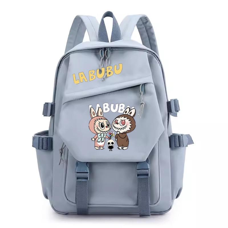 Kids Cartoon Backpack School Travel Large Capacity 20-35L Oxford Fabric Unisex Student Bag With Curved Shoulder Straps