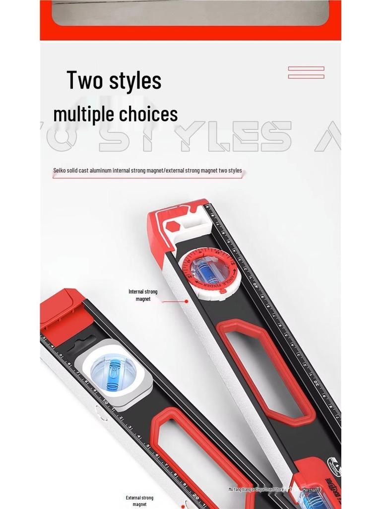 60-сантиметровый сильный магнитный уровень высокой точности для каменщиков