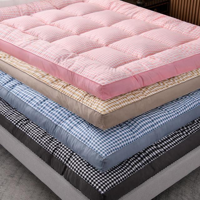 WTEMPO Складной Эластичный Клетчатый Мягкий Матрас Бытовой Гладкий Складной Матрас Недеформируемый Постельный Принадлежности Студенческое Общежитие Арендный Дом Пол Толстый Коврик