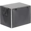 2025 Pet Dog Cage Suitable For Wire Cage Outdoor Dust Cover Black 63.5*48*50cm