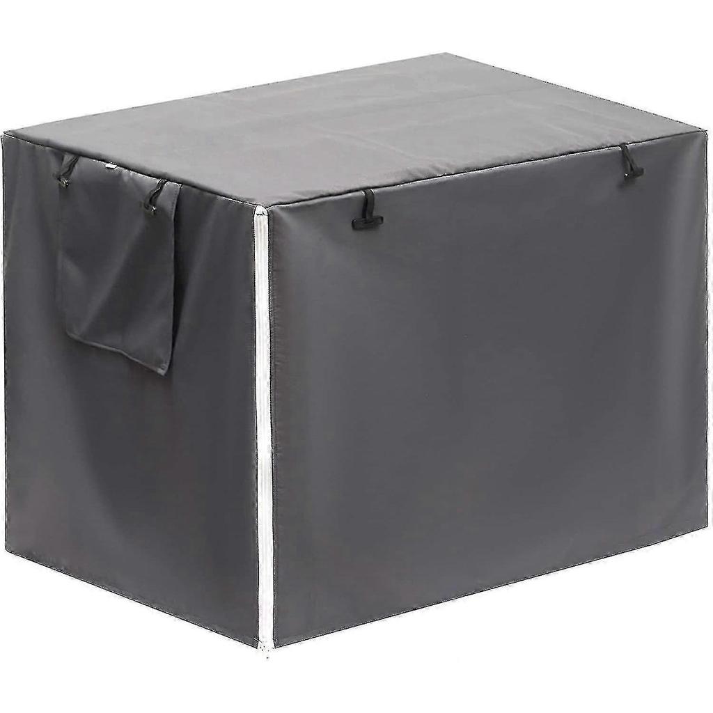 2025 Pet Dog Cage Suitable For Wire Cage Outdoor Dust Cover Black 63.5*48*50cm