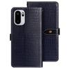 IDEWEI Чехол-книжка из ПУ-кожи с текстурой крокодила для OnePlus 15R 5G/Ace 6T 5G/Ace 6 5G