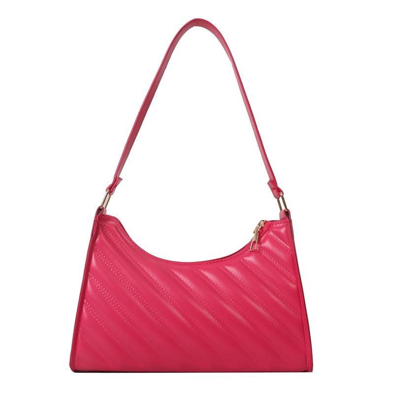 Женская сумка, модная маленькая квадратная сумка, нишевая тисненая сумка через плечо, трендовая универсальная сумка подмышкой Tide