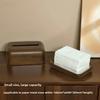 Ins Style Imitation Wood Grain Tissue Box Anti Slip Napkin Dispenser  Coffee Table