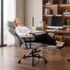 Office Chair with 6-Point Massage and Heat, Desk Chair, Gray