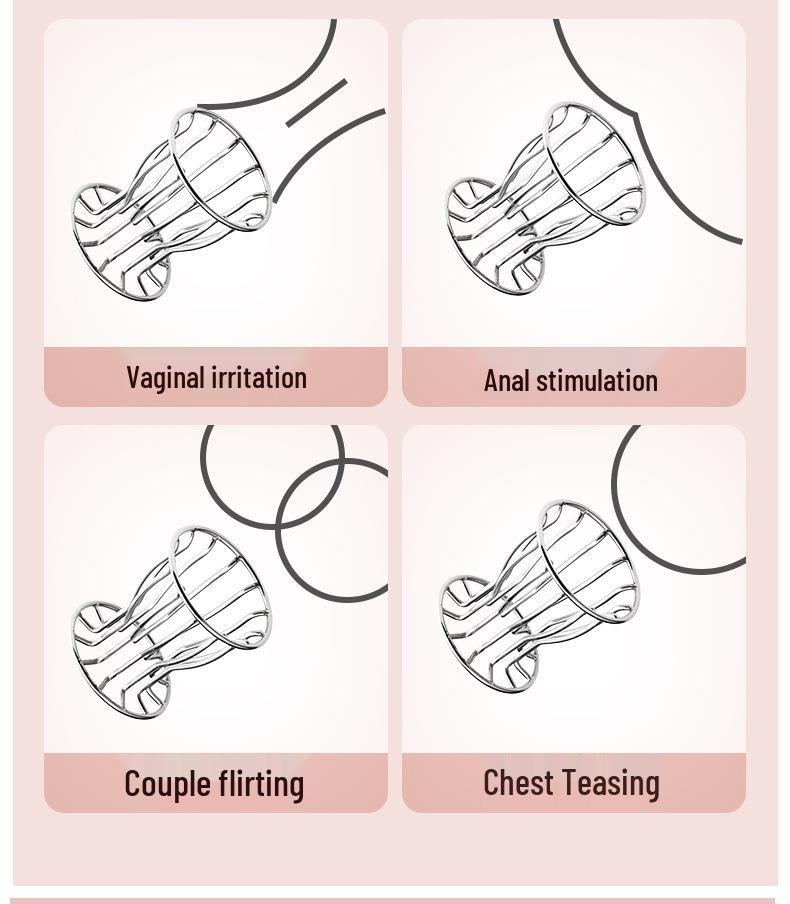 Полый анальный дилататор из нержавеющей стали, анальная пробка - Игрушка для флирта для взрослых, унисекс