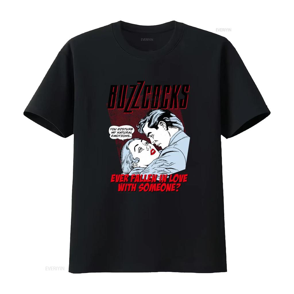 Buzzcocks Ever Fallen In Love Punk Style Gamer Cult Meme Movie Music T Shirt C7239 vintage Washed graphic Stretched Stylish