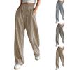 Women's Fashion Casual Loose Striped Wide Leg Pants