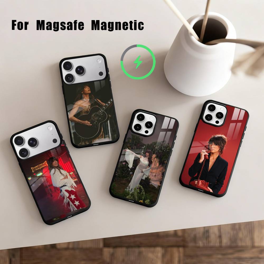 E-Ella L-Langley-Y Phone Case For iPhone17,16,15,14,13,12,11 Plus,Pro Max Magnetic For Magsafe Wireless Charging