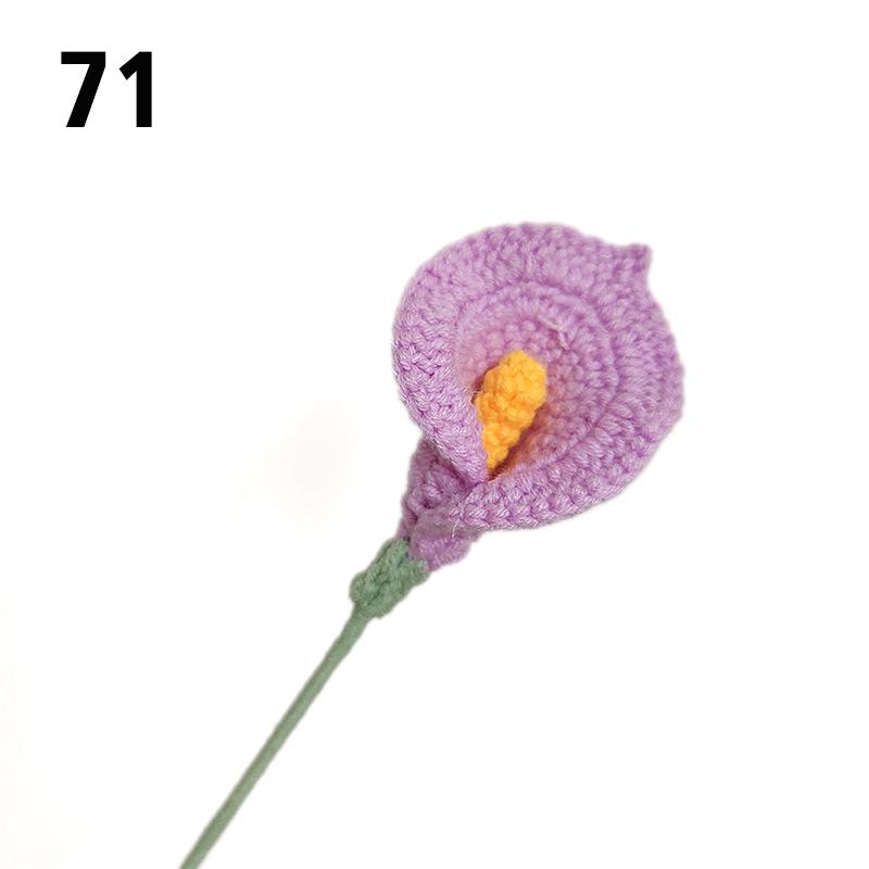 Подарок на День Учителя Подсолнух Вязаный Цветок Вязаный Цветок Ручной Работы Букет Домашний