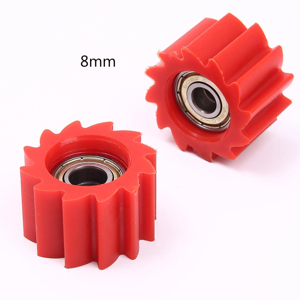 10mm 8mm Motorcycle Pulley Wheel Drive Chain Roller Tensioner For Yamaha Honda Kawasaki KX KXF 250 450 250F CR CRF RMZ WR YZ