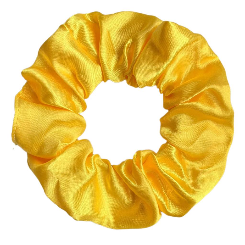 Шелковые атласные резинки для волос женские однотонные веревки для волос элегантный держатель для хвоста резинка эластичная повязка для волос аксессуары для волос