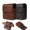 For Samsung Galaxy Z Flip 6 5 4 3 5G Belt Clip Holster Case For Motorola Razr 40/40ultra Huawei P50 Pocket OPPO Find N3 Flip Leather Waist Bag