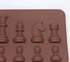 Mini Chess Shaped Ice Chocolate Sugar Cake Decor Silicone Cube Tray Chess Mold Kitchen Tool MIT