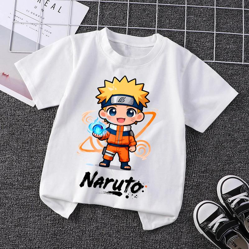 Round Neck Tshirts for Boys Girls Anime Cartoon Cute Printed Shortsleeved Top Children Summer Fashion Tshirt Gifts