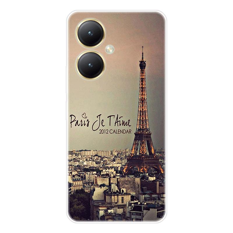 Для Vivo Y27 4G Y 27 5G чехол Мягкая силиконовая задняя крышка Чехол для телефона с рисунком из мультфильма Разнообразие