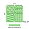 Silicone Material Silicone Mat Suction Cup Slow Feeder New Pet Lick Mat  Pet Feeding