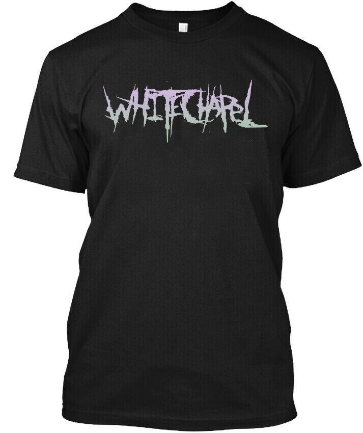 Ограниченная серия НОВЫЙ Популярный Whitechapel Американская Музыка Ретро Арт Графический Футболка S-5XL Унисекс Футболка