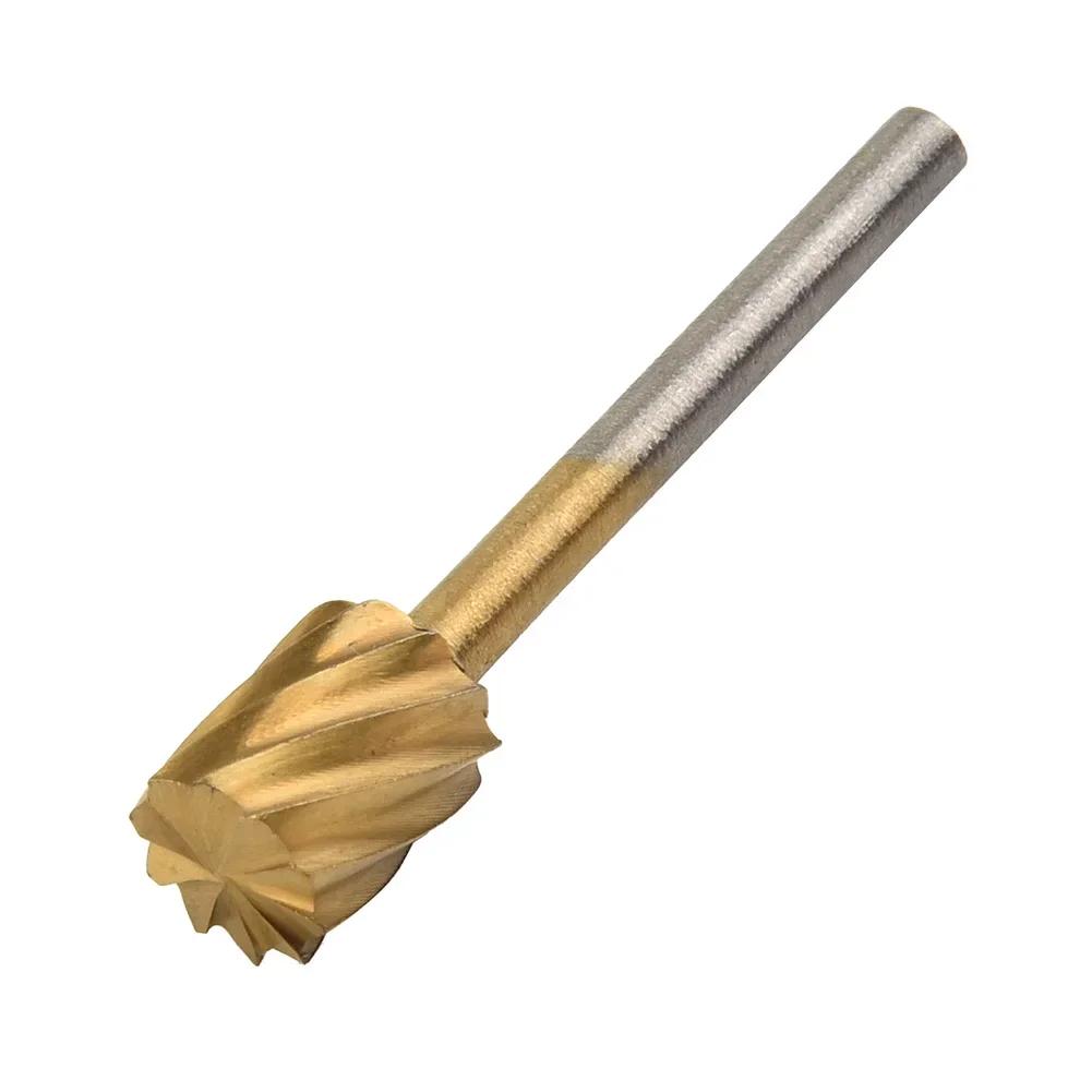 10 шт. Набор сверл HSS Rotary Router Drill Bits Burr Tools Wood Drill Cutting DIY Routing Carving Electric Grind EngravingTool