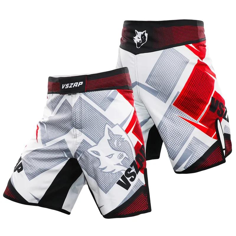Боксёрские шорты для тайского бокса, кикбоксинг, боевые ММА, спортивные штаны, боевые искусства