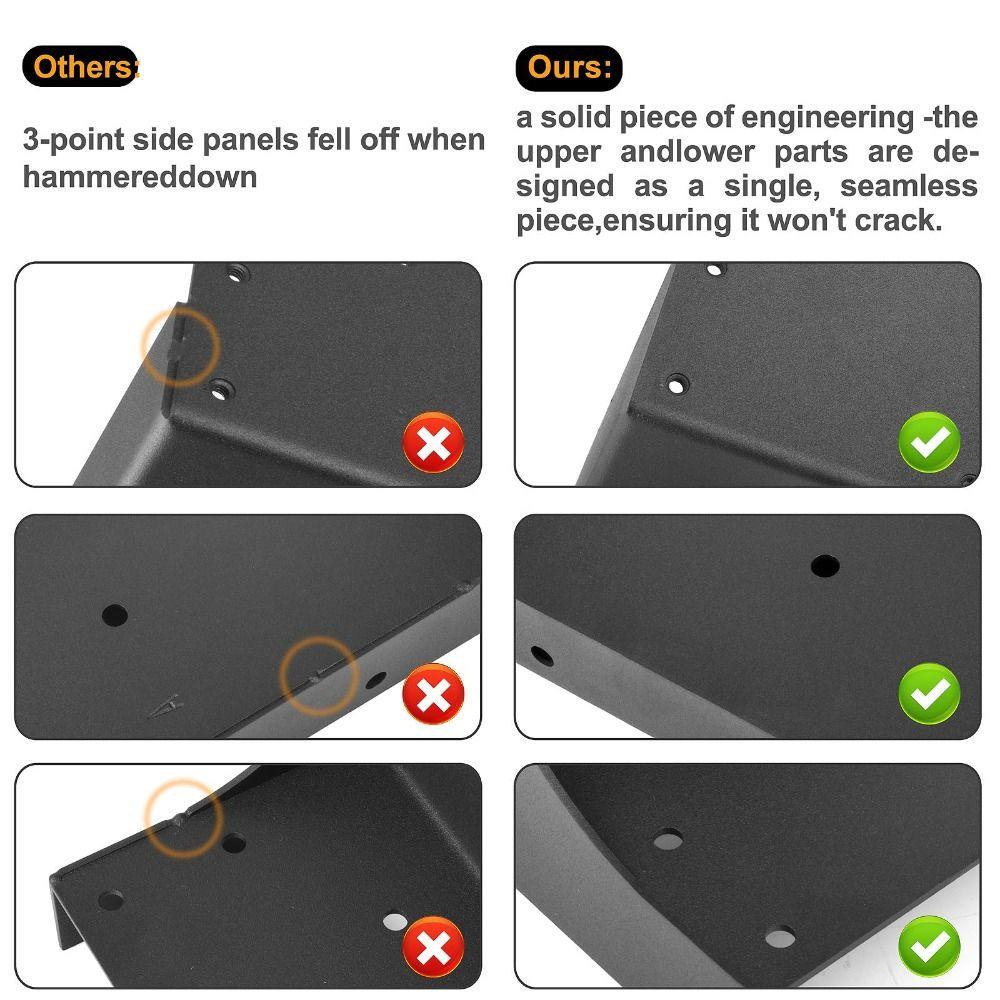Sturdy Fence Post Spikes Support Stable Fence Post Repair Stakes Home