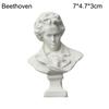 Home Decor Celebrities Greek Mythology Famous Sculpture Gypsum Bust Portraits Plaster Statue