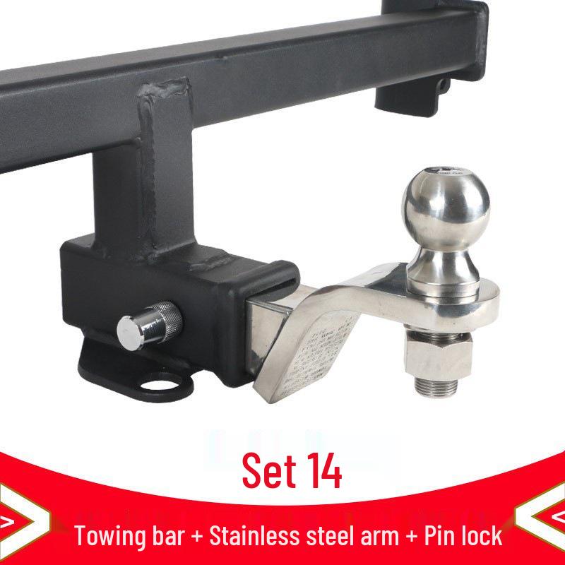 Ideal MEGA Tow Hitch - Square Hole Tow Bar Rear Bumper Towing Hook