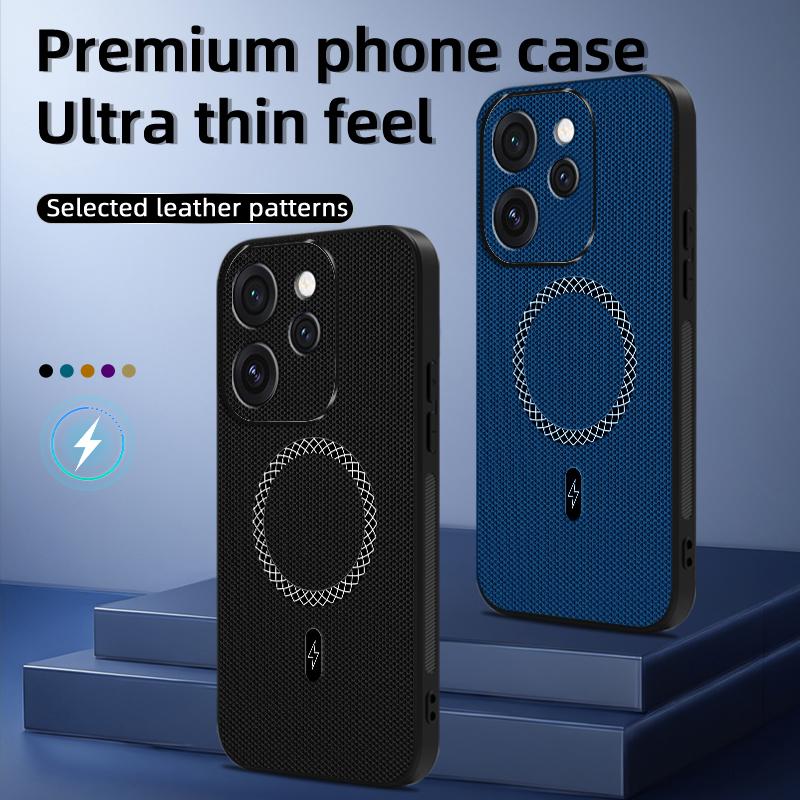 Biruiqu OPPO Reno 15 Pro Новый Ультратонкий Магнитный Кожаный Ударопоглощающий Защитный Чехол для Телефона