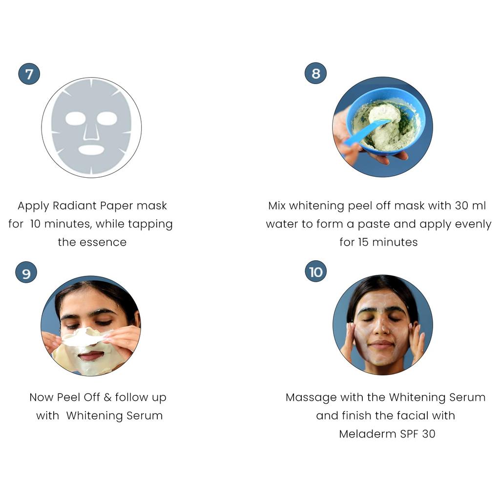 O3+ Bridal Facial Kit Oxygenating Glow 81gm X  Pack of 2 10-Step Skincare Regimen for Radiant Skin