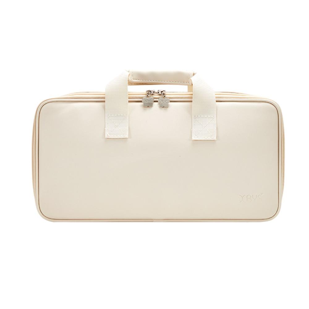 65/75/87/98 Keys Mechanical Keyboard Storage Bag Thickened Fabric Large Capacity Keyboard Protective Bag Waterproof PU Leather