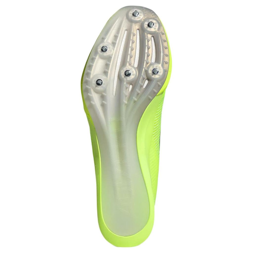 Adidas Adizero Finesse Беговые Удобные Универсальные Прочные Низкие Тренировочные Спринтерские Тестовые Беговые Кроссовки Унисекс Желтый Черный IG2018