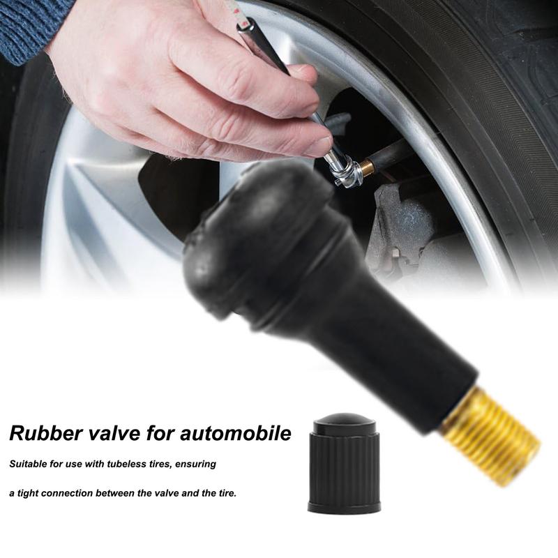 Truck Tire Valve Stems 10X Motorcycle Tire Valve Stem Rubber Airtight Snap Automotive Tools For Car Bikes Bicycles Trucks Motorc