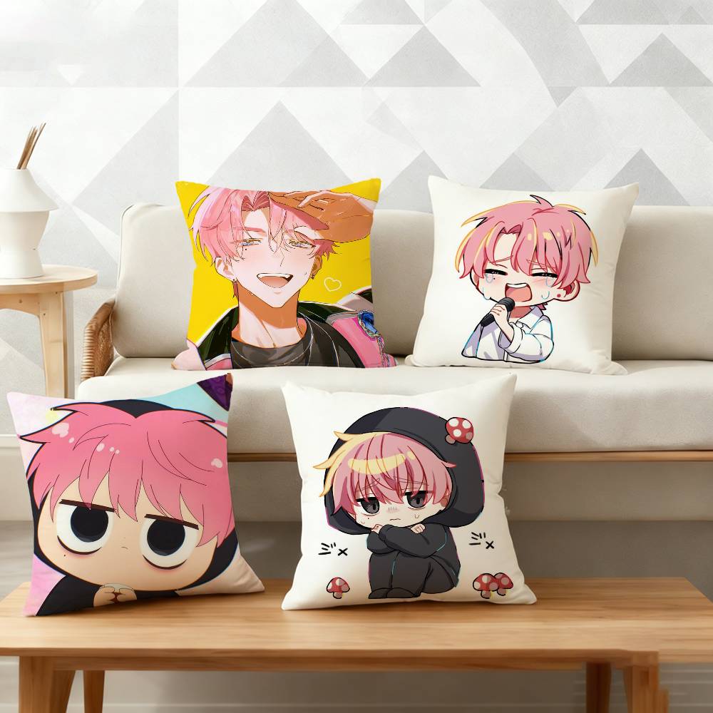 TTamon Kun Anime Pillow Case Pattern Printed Pillowcase For Living Room Sofa Cushion Cover