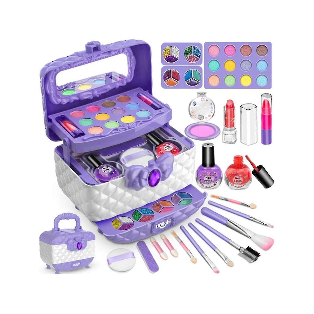 Kids Washable Makeup Girls Toys - Girls Makeup Kit For Kids Make Up Set Real/yy