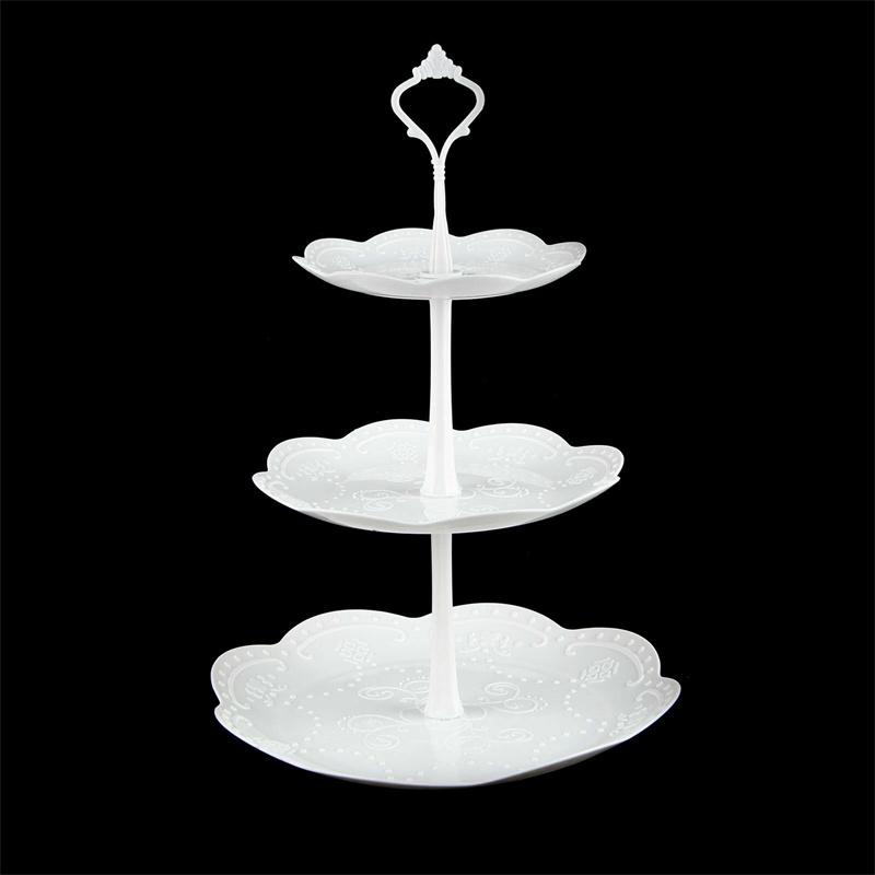 Fruit Platter Cup Stand Party Plate Wedding Plate Cake Stand Snack Tray Detachable Plate