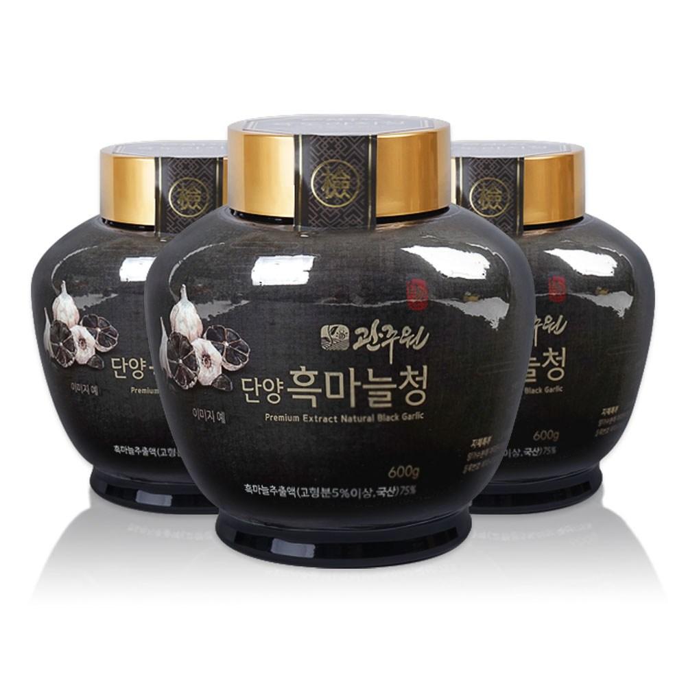 Gwanjuwon Black Garlic Extract, Black Garlic Juice Benefits, Garlic Extract 600g Large 1 pcs