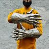 Nazgul Etching Gloves Set Medieval Gauntlet Gloves Pair Best Halloween Costume Gift