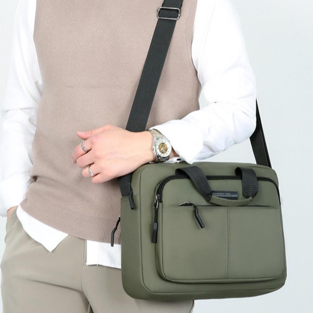 Oxford Cloth Business Handbag Large-capacity Crossbody Sling Bag Simple Men Messenger Bags Lady