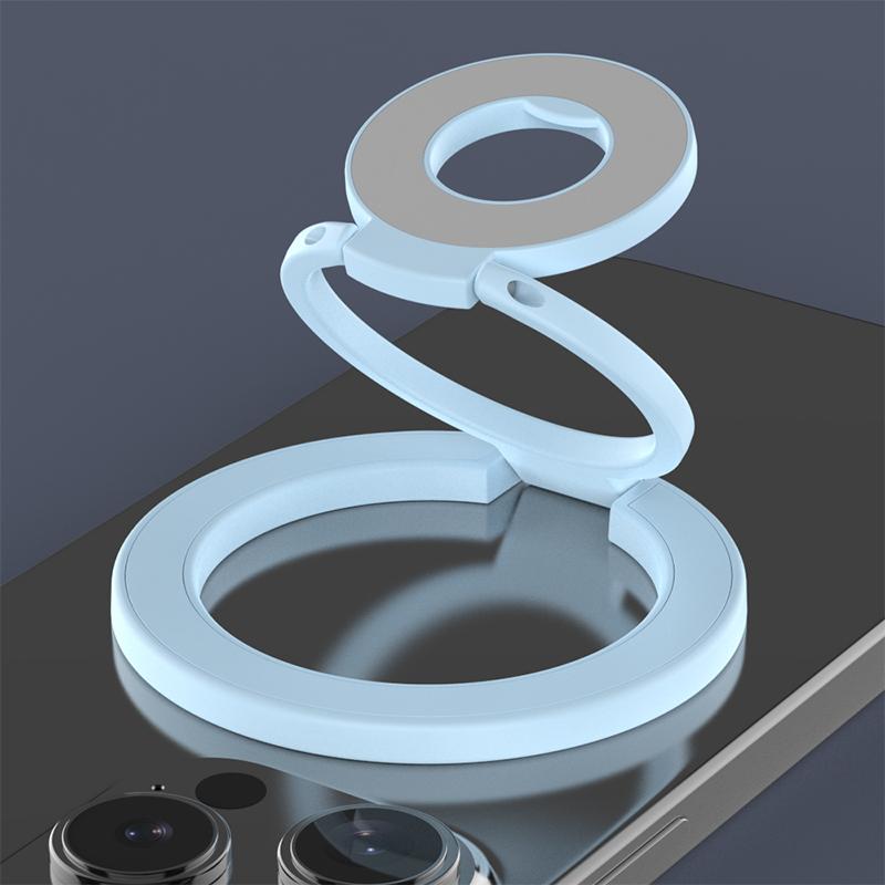 2025 New Double Sided Magnetic Phone Stand for Magsafe Strong Magnet Folding Holder Desktop Bracket for iPhone 16 15 14 Pro/Plus