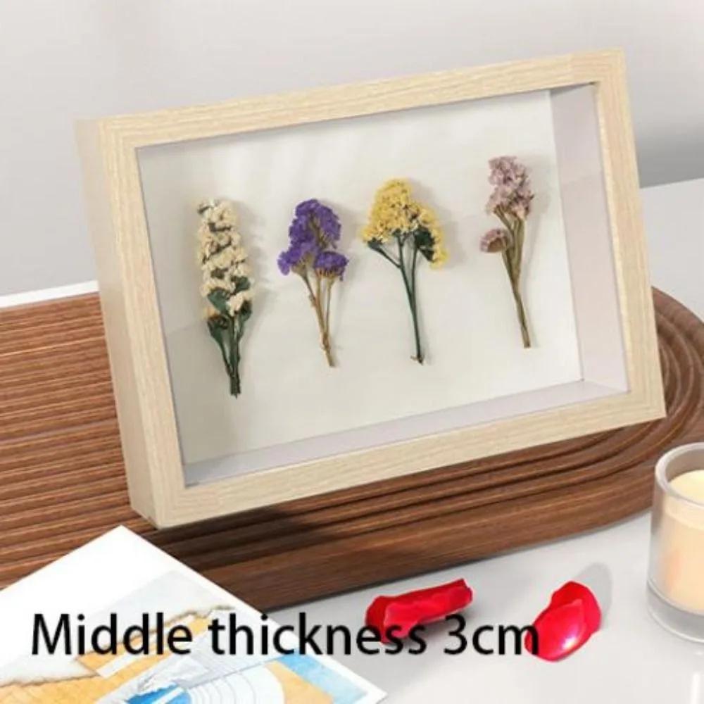 Dried Flower Shadow Specimen Range Deep Box Display Box Picture Memory Case Frame Box Photo Display