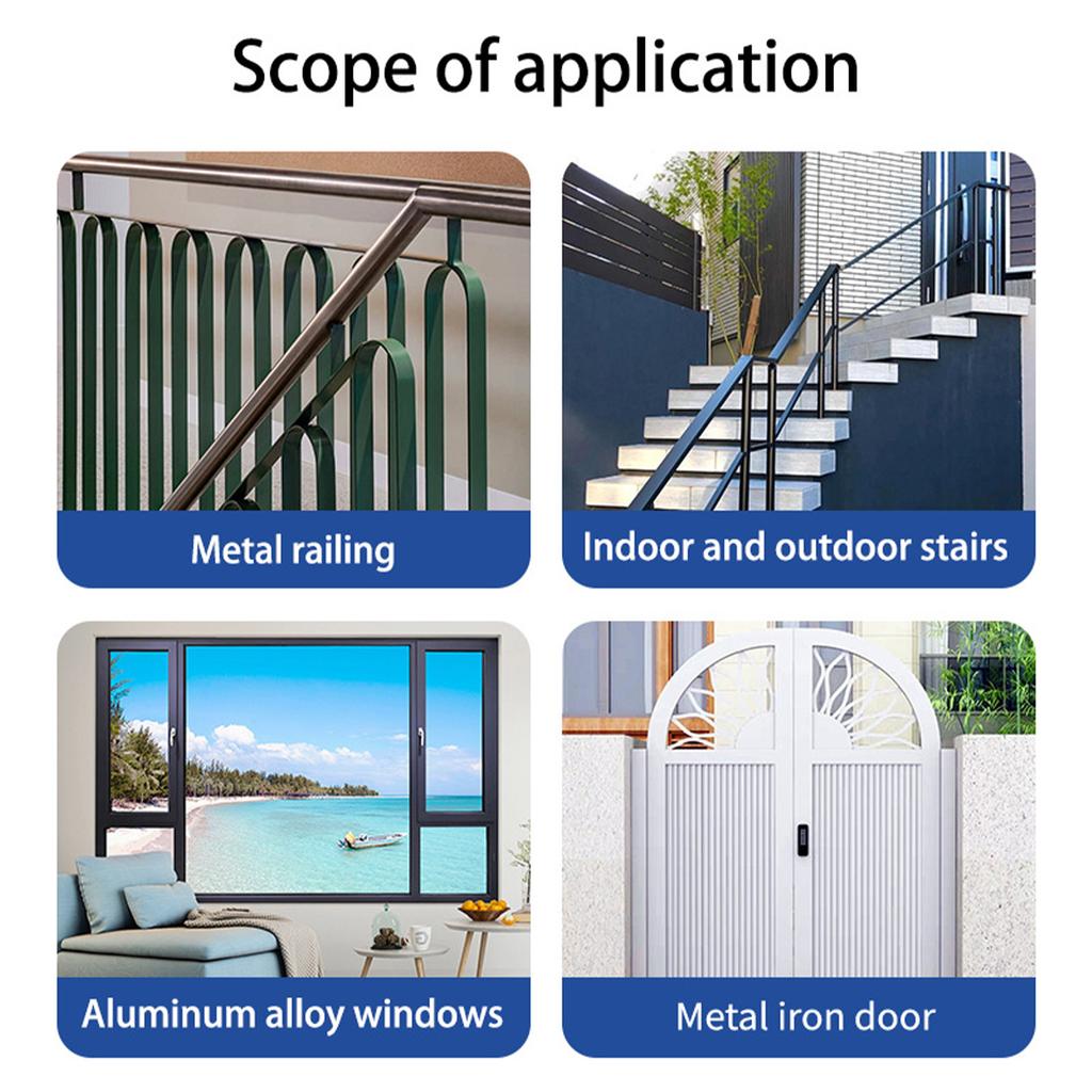 Rust Converters Metal Paint Creates Waterproof Layer for Protective Suitable for Night Use And Moisture Environment